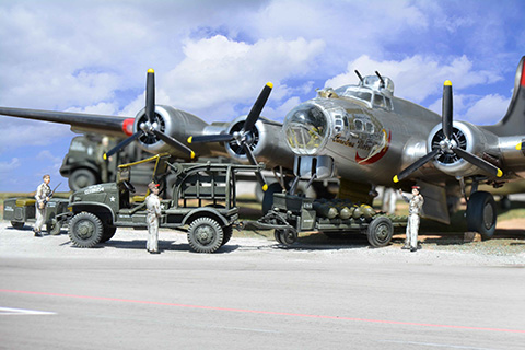 第八空軍　準備中